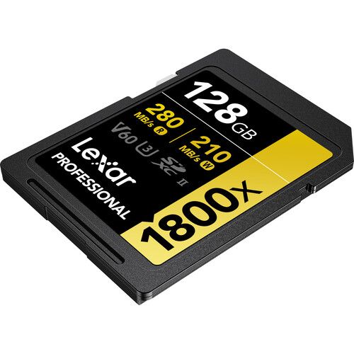 Lexar 128GB Professional 1800x UHS-II SDXC - 2